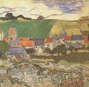 Vincent Van Gogh View of Auvers (nn04) oil painting on canvas